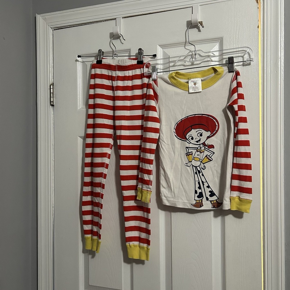 Hanna Andersson Disney Pixar Toy Story Jessie  Pajama Set - Size 120 (US 6-7)